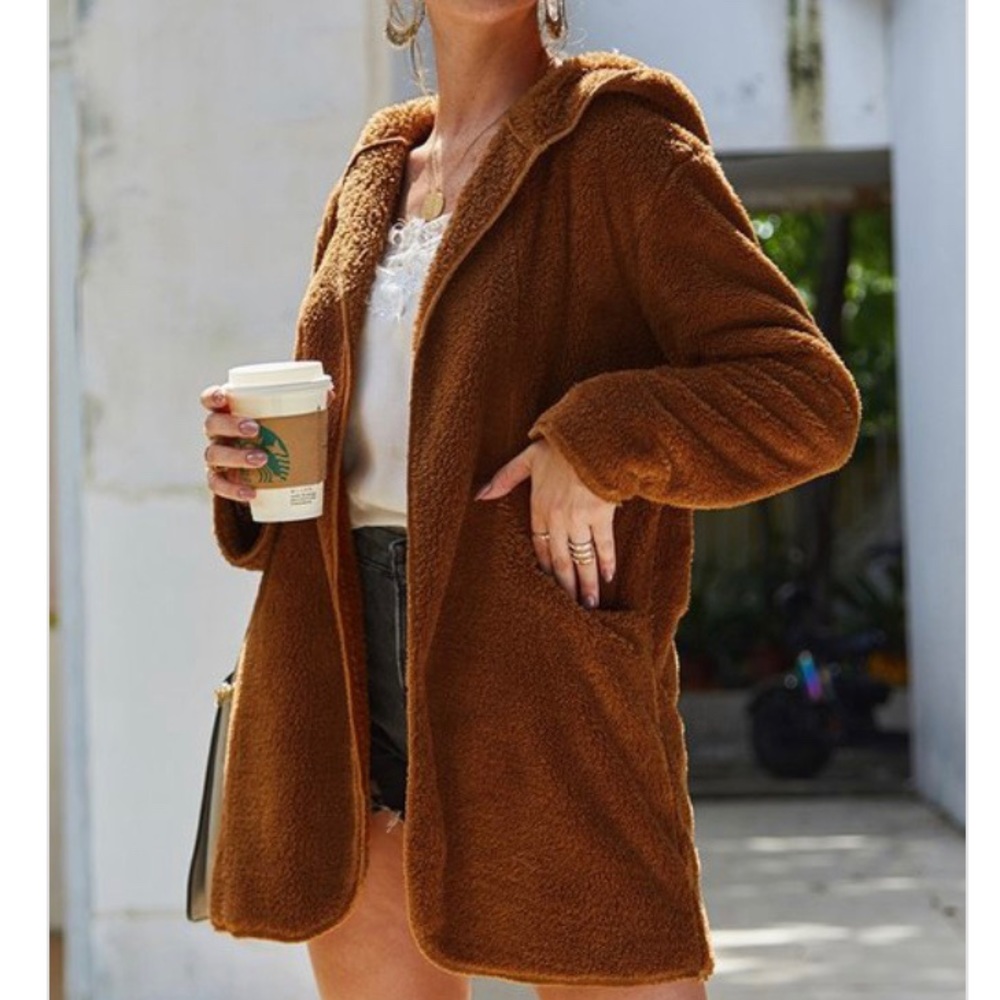 Teddy Jacket Camel